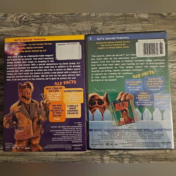 ALF Season 3 and 4 DVD set New Sealed - Picture 2 of 4